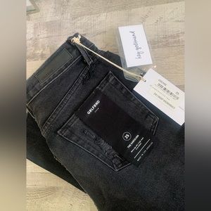 BNWT GRLFRND Karolina Black Jeans size 25